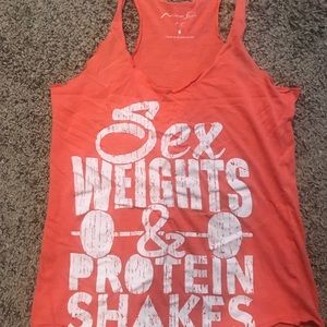 Racerback workout tank